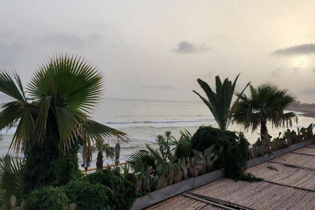 Superbe Appartement Pied Et Vue Sur Mer Taghazout Bagian luar foto